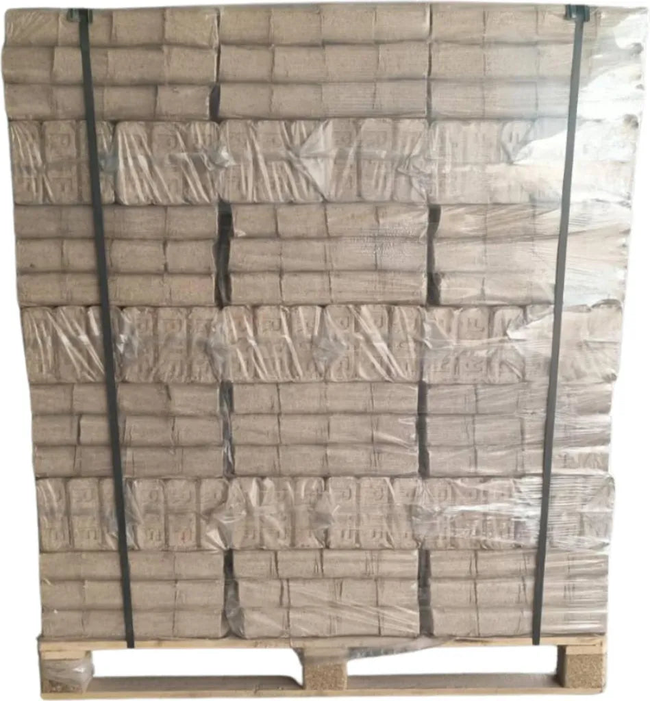 RUF Briketts 100% Buche – 960 kg Palette | Hartholzbriketts Kaminbriketts
