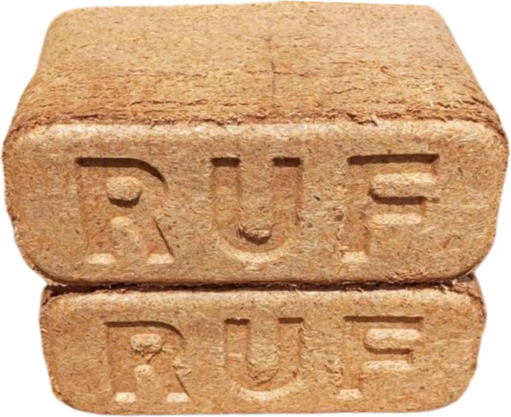 RUF Briketts 100% Buche – 960 kg Palette | Hartholzbriketts Kaminbriketts