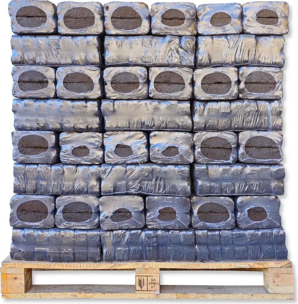 RUF Briketts 100% Buche – 960 kg Palette | Hartholzbriketts Kaminbriketts