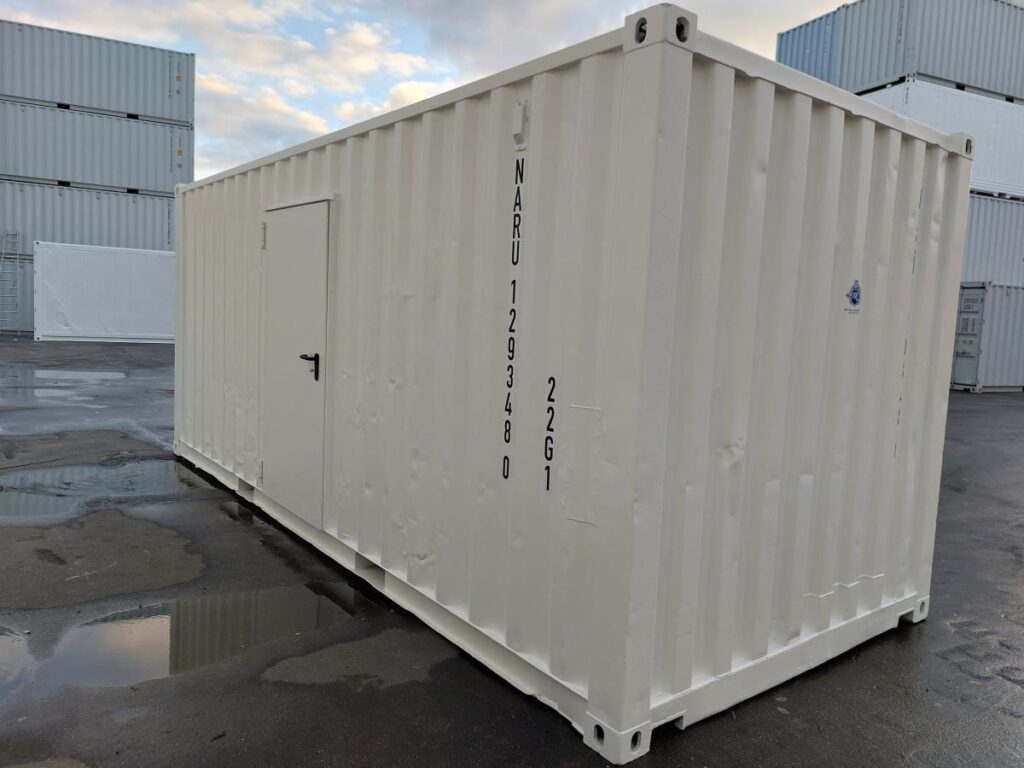 20 Fuß Lagercontainer mit Seiteneingangstür NARU 129348-0 — Gebraucht | Hamburg