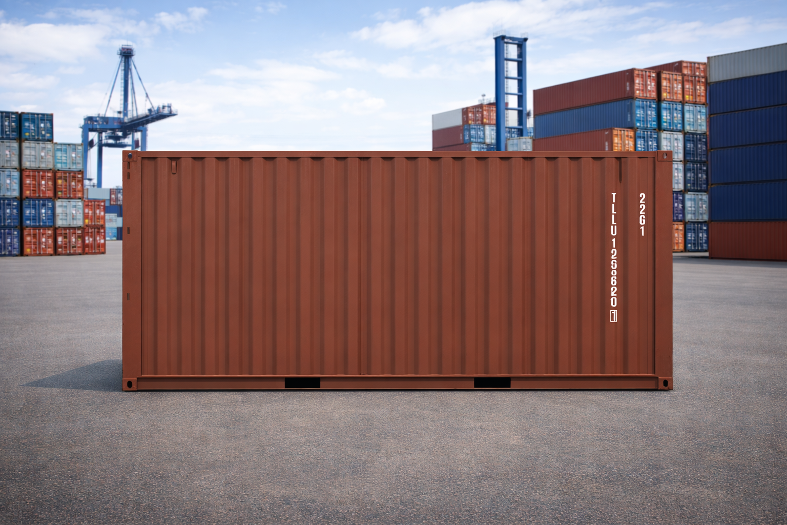 40 Fuß Seecontainer DC — Gebraucht | Zufallsfarbe | Hamburg