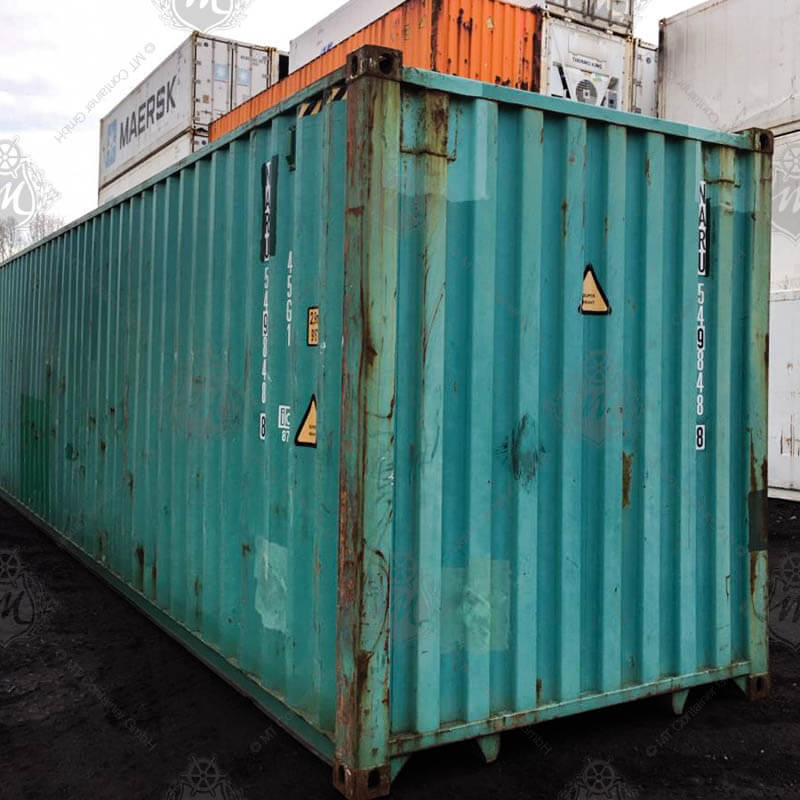 40 Fuß High Cube Lagercontainer NARU 549848-8 — Gebraucht | CSC | Hamburg