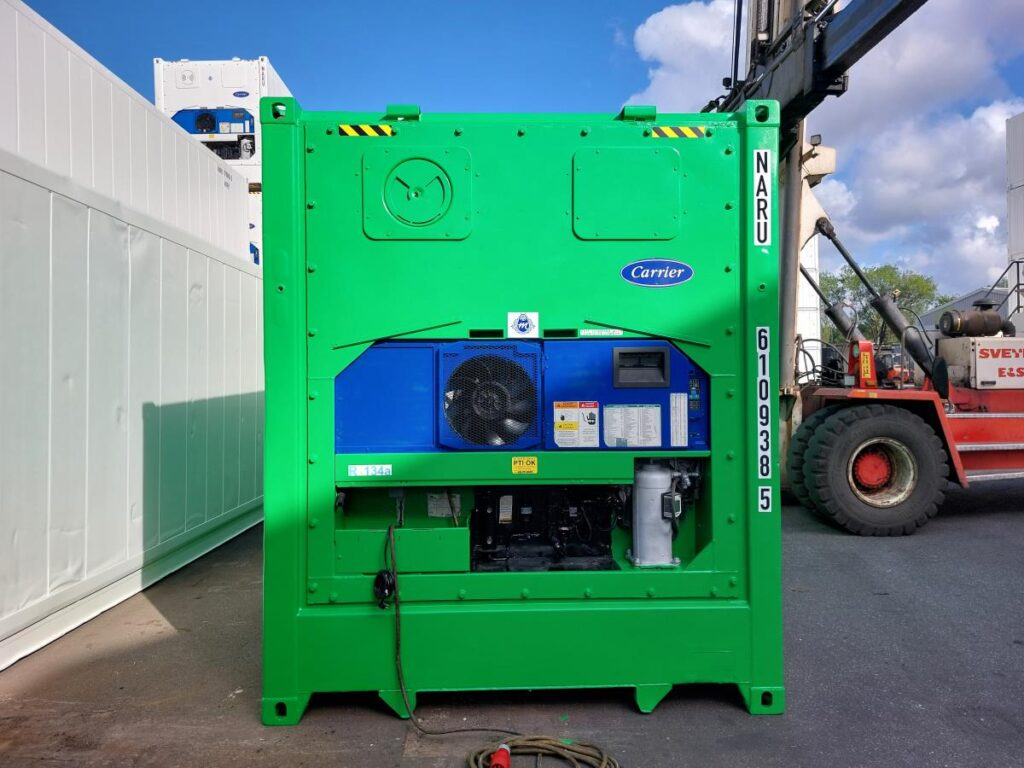 40 Fuß High Cube Kühlcontainer NARU 610938-5 — Gebraucht 2011 | Carrier | CSC