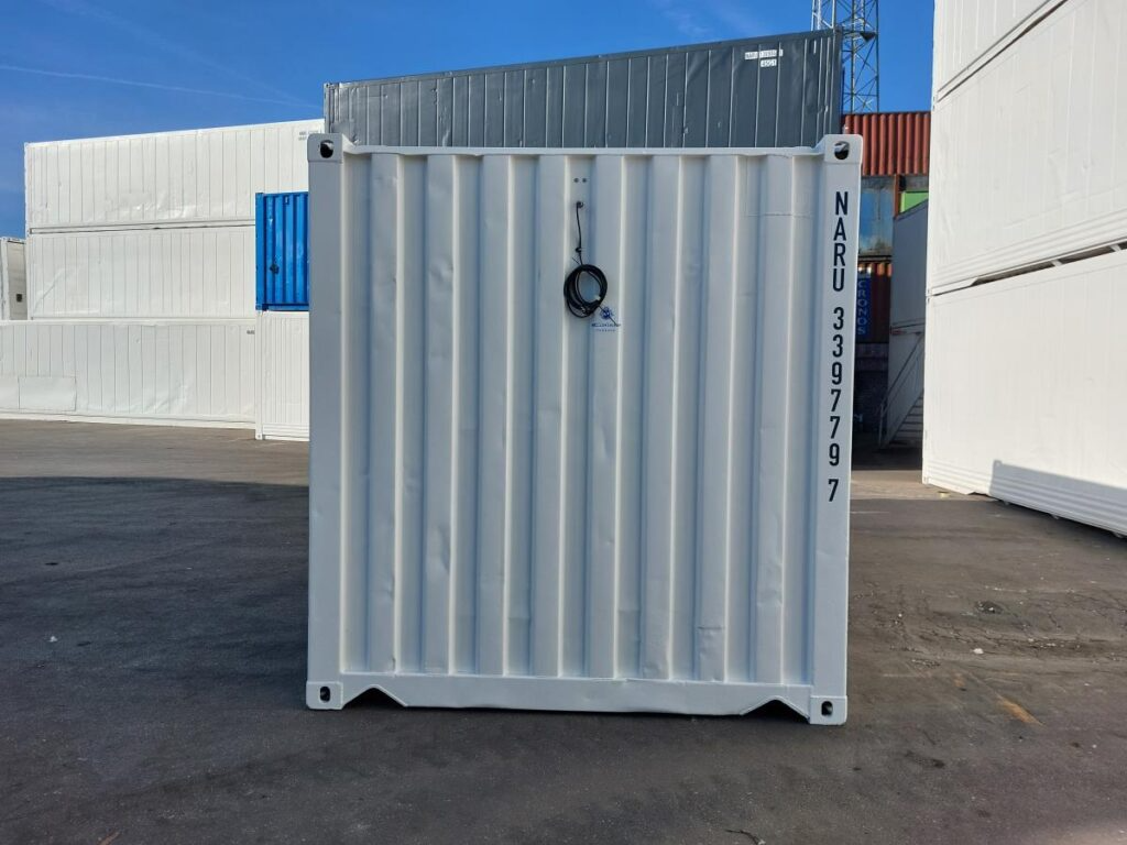 20 Fuß Lagercontainer NARU 339779-7 — Neu 2025 | Seitentür & Licht | Hamburg