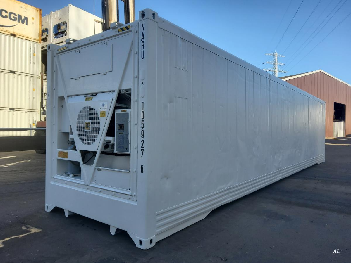 40 Fuß High Cube Kühlcontainer NARU 105927-6 — Gebraucht 2010 | Thermo King | CSC