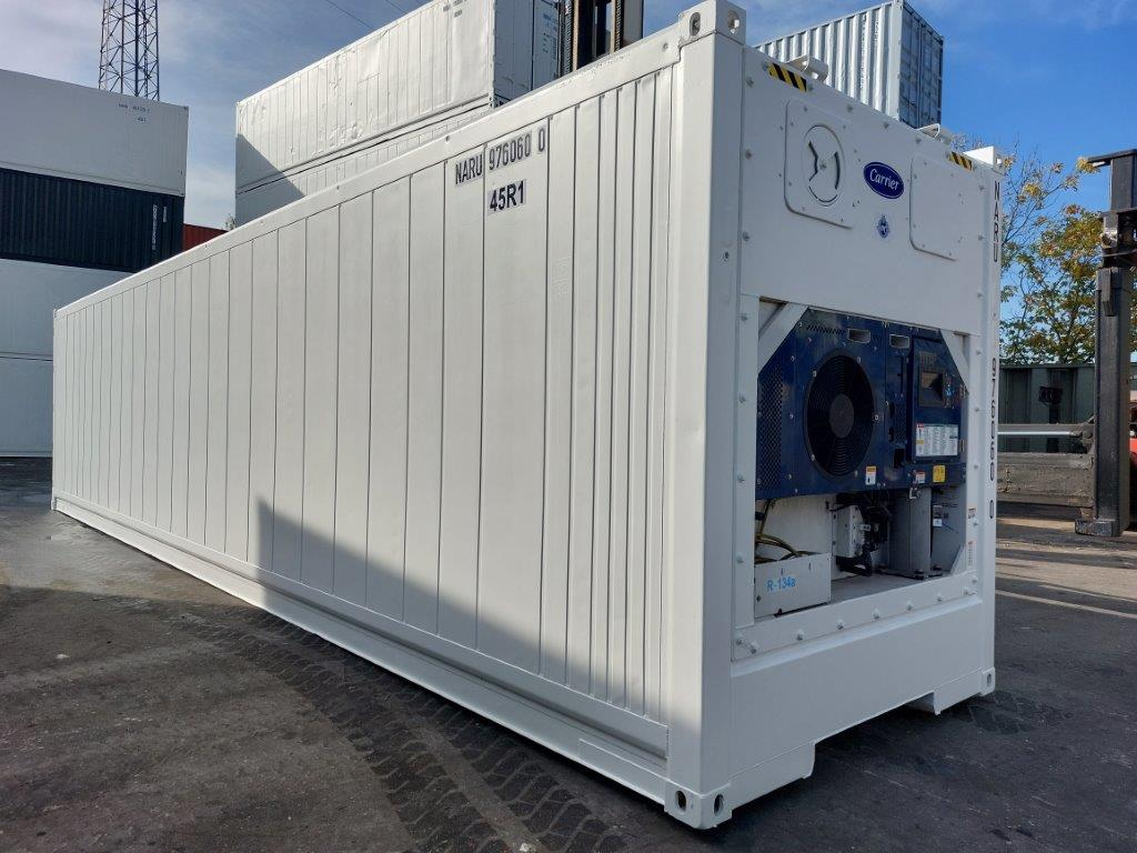 40 Fuß High Cube Kühlcontainer NARU 976060-0 — Gebraucht 2022 | Carrier | CSC