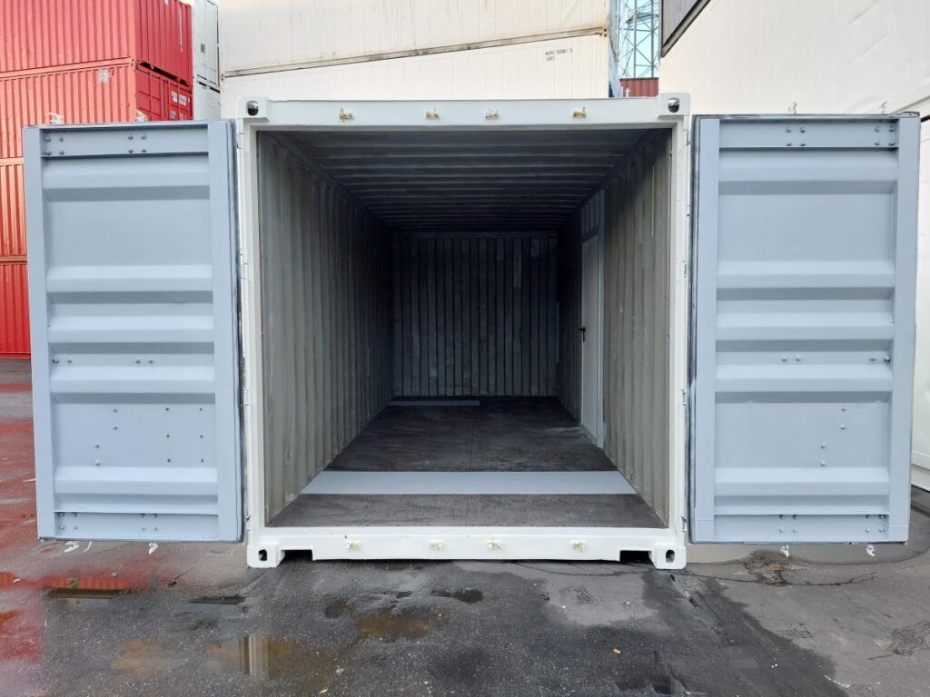 20 Fuß Lagercontainer mit Seiteneingangstür NARU 129348-0 — Gebraucht | Hamburg