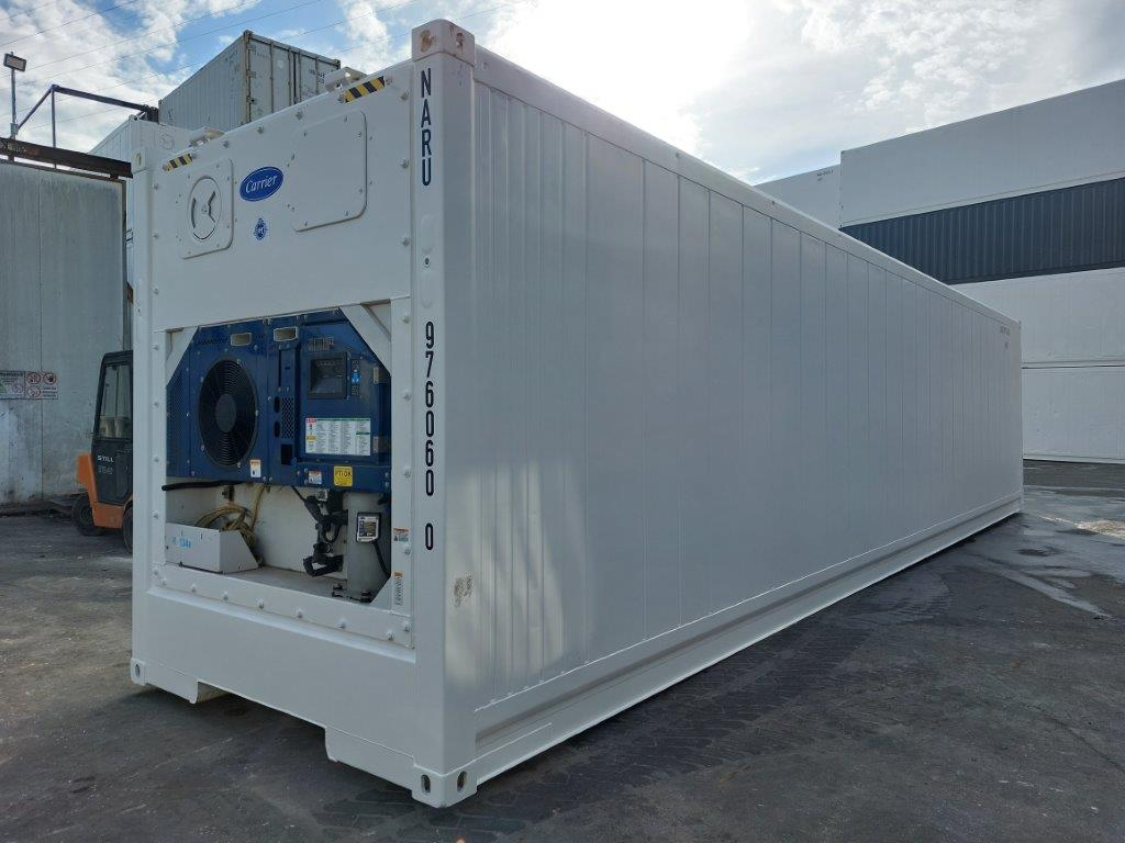 40 Fuß High Cube Kühlcontainer NARU 976060-0 — Gebraucht 2022 | Carrier | CSC