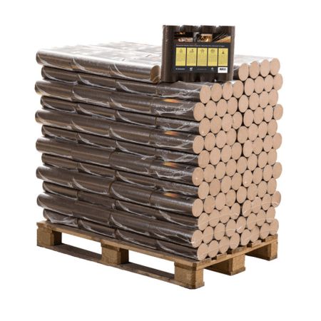 Heizfuxx Nestro XL Blue Weichholzbriketts 960 kg Palette – 96 x 10 kg Nadelholz